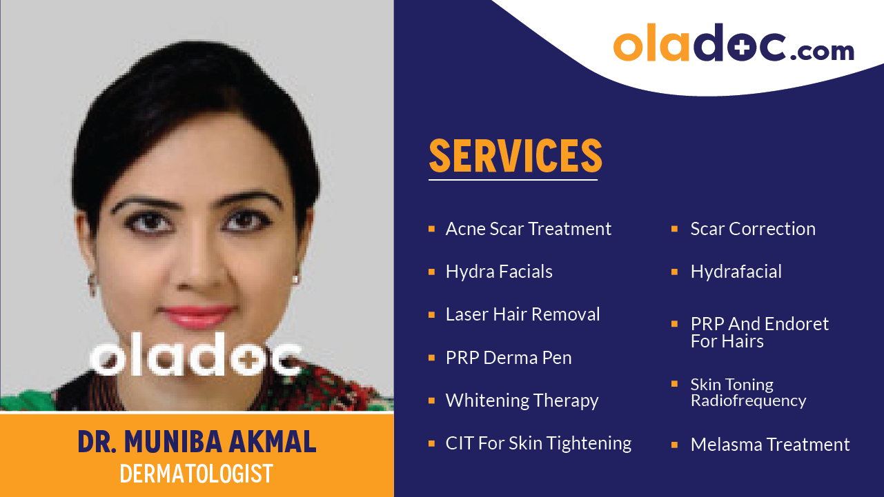 Services provided by Dr.Muniba Akmal